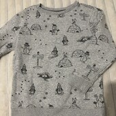 Тепла з начосом толстовка на 3-4 роки