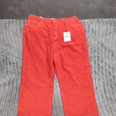 Женские укороченные джинсы с широкими штанинами, р.42/44(евро)