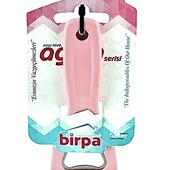 Відкривачка для пляшок з пластиковою ручкою Birpa, колір на вибір