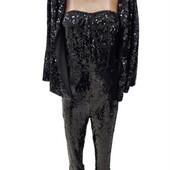 комбінезон з паєтками з піджаком 46-48р новий