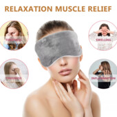 USB-маска для глаз согревающая для сухих глаз, тепловая кристаллическая бархатная