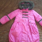 Дуже тепле якісне, дороге пальто Lenne 128-140