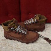 Ecco,Waterproof,оригінал,із натуральної замші і нубука,розмір 41,устілка 27,3