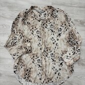 Стильна сорочка від Next, розмір 20. 40% бавовна.