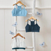 ♕ 1 шт ♕ Зручний та якісний бюстьє для дівчаток від Tchibo (Німеччина), розмір 170-176,білий