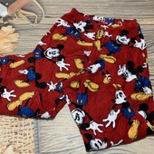 Плюшевые пижамные штаны размер с/м