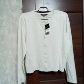 Новая брендовая вискозная кофточка-кардиган р.16-18.