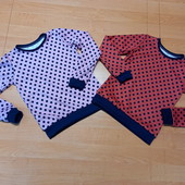 Кофта горошек! Для девочек! Цвет и размер на выбор!