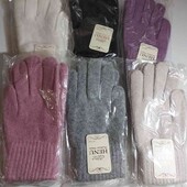 рукавиці жіночі, теплі та м'які, перчатки, наявність за кольором в описі 