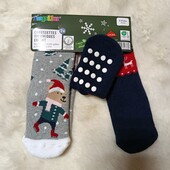10229.Лот 2 пари.теплі на махрі носки lupilu 23/26