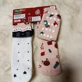 10230.Лот 2 пари.теплі на махрі носки lupilu 23/26