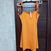 Розпродаж!!!Брендовый новый красивый трикотажный коттоновый сарафан р.36евро.