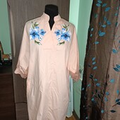 Нові сукні-сорочки з імітацією вишиванки