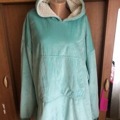 Меховушка дуже довга, плюшева туника, кофта, худи, 4-6XL. The Comfy слип, пижама