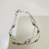 Нежный браслет стерлинговое серебро