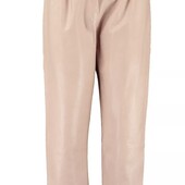 Boohoo plum бордові штани шаровари еко шкіра, нові!