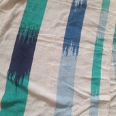 Махровий якісний плотний пухнастий об'ємний банний рушник 130*67 у відмінному стані 100% бавовна