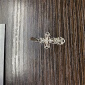 Крестик серебро 925