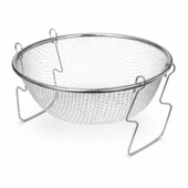 Складная сетка для варки, жарки и фритюра 22 см