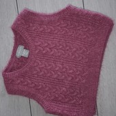 Тепла вязана безрукавка Primark, 12-18М / 86см