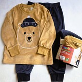 10263..піжама велюрова плюшeва домашній костюм Lupilu 98/104