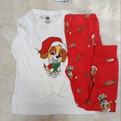 10267Чудова бавовняна піжама ,домашній костюм pepperts 110/116