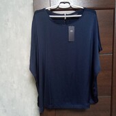 Новая брендовая комбинированная блузка р.22