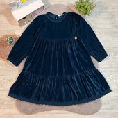 Нарядна сукня велюр ідеальний стан