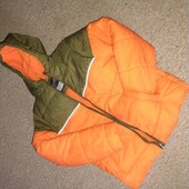 Куртка тепла на флісі 134 140 легка