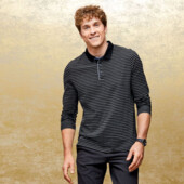 ♕ Реглан-поло з довгими рукавами Livergy, розмір M 48/50