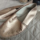 Сліпони 38р золотисті