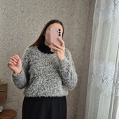 Гарненький, волохатий светрик - травка, укорочена модель ✨