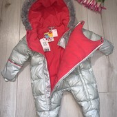 Зимовий комбінезон на зріст 50-56см.