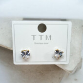 Сережки Stainless steel нержавіюча сталь 6мм