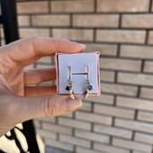 Срібні сережки пірʼїнки s 925