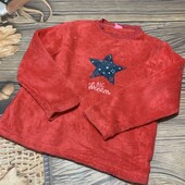 Плюшевая пижамная кофта на 10/12 лет