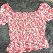 Primark 11-12 p топ резинка , віскоза!