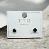 Сережки Stainless steel нержавіюча сталь 4мм