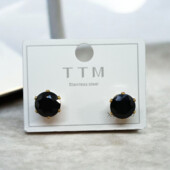 Сережки Stainless steel нержавіюча сталь 8мм