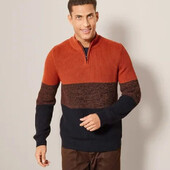 Шикарный свитер, джемпер на молнии, livergy , германия, р. м, наш 48-52