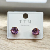 Сережки Stainless steel нержавіюча сталь 8мм