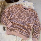 Красивий рожевий світшот у лео принт