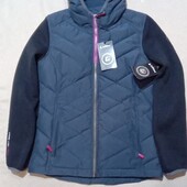 Куртка демісезонна коротка з капюшоном від killtec розмір 12 зріст 152 см