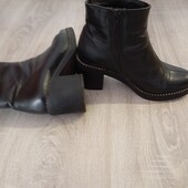Зручні демі черевики. Шкіра