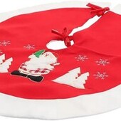 Розпродаж! Флісова спідниця під ялинку 90см