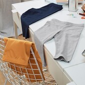 ♕ Дитячі легінси довжиною 3/4, від tchibo, розмір 122-128, сірий