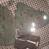 Зимовий костюм (куртка, жилетка, штани)