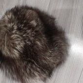 Шапка з чорнобурки