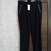 Новые брендовые красивые брюки с замочками р.14-16.