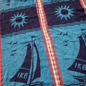 Махровий якісний банний рушник у хорошому стані 130*75